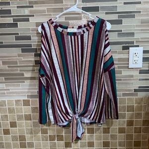 Cold Shoulder Sweater